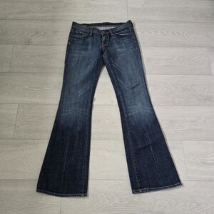 Citizens Of Humanity Dark Blue Boot Cut Jeans